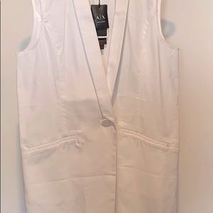 Armani Exchange Jacket all white  XL (NWT)